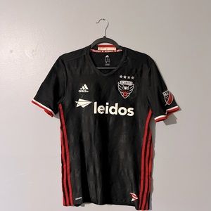 DC UNITED 16/17 HOME AUTHENTIC JERSEY #2 TAYLOR KEMP MATCH WORN